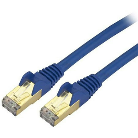 UPC: 0065030871754 | StarTech C6ASPAT20BL StarTech.com Cat6a Shielded Patch Cable
