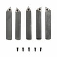 thumbnail image 2 of 5PCS Indexable Carbide Tipped Lathe Cutting Tools 3/8\" 10mm Facing Boring Tool, 2 of 10