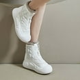 thumbnail image 5 of Beige Women'S High-Top Winter Boots With Plush Lining, Thick Sole For Comfort, Ideal For Cold Weather And Casual Wear, 5 of 8