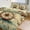 chudan-1, variant on 3PCS Retro Sail Duvet Cover Set Twin, 1 Duvet Cover And 2 Pillowcase, Duvet Cover for Kids Girls Boys And Teens