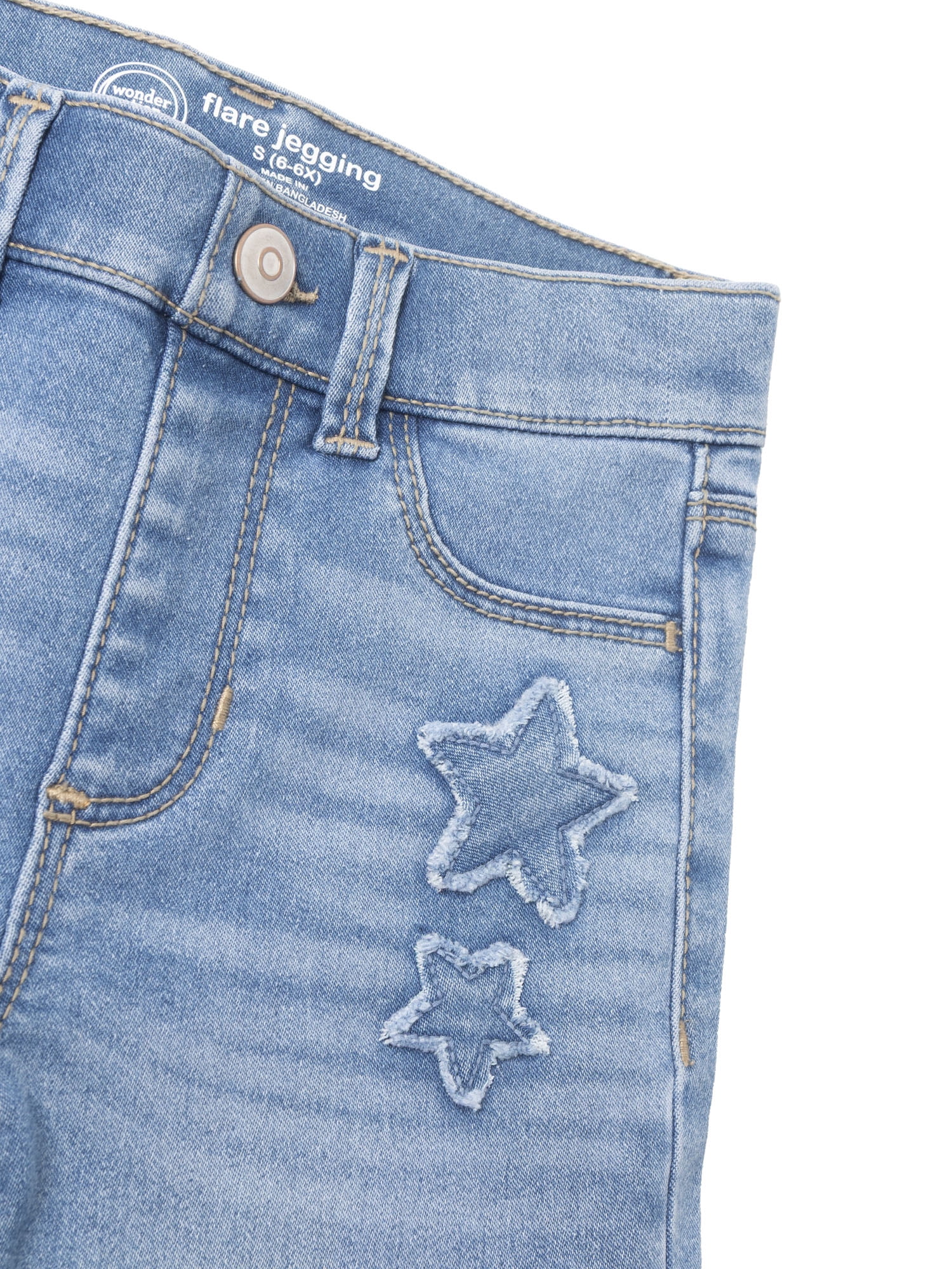 Wonder Nation Girls Fashion Flare Jegging, Sizes 4-18 & Plus