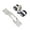 1 fold 2 door, variant on Folding Sliding Door Hardware Kit, Barn Doors Aluminum Alloy Track Sliding Door Hanging Wheel Mute Universal Lifting Wheel ,Easy to Install