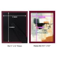 thumbnail image 4 of Seria IV - Framed Print w/glass - Cherry Red, 4 of 7