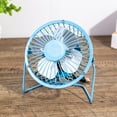 thumbnail image 3 of Mini Fan Mute Reusable Metal USB Powered Desk Fan  Appliance for Home, 3 of 10