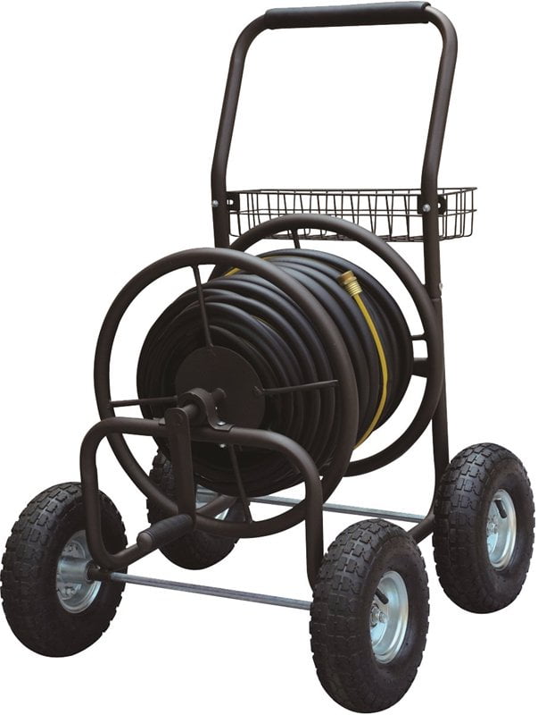 Vulcan TC4719A Hose Reel Carts, 250 Ft. Capacity, Powder Coated Steel