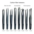 thumbnail image 3 of MOMOJIA Anti-static Tweezers Plastic Carbon Fiber for Electronics Jewelry Making Repair, 3 of 18
