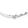 thumbnail image 2 of Yoursfs CZ Double Layer Chain Bracelet For Woman Stainless Steel for Wedding Jewelry, 2 of 4