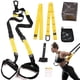 thumbnail image 1 of Equipo de Entrenamiento de Suspensión - Resistencia Peso Corporal con Cuerda Ejercicio en Casa Gym Bandas Ligas, entrenamiento en casa, fitness para interiores o exteriores, 1 of 8