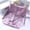 light purple, variant on 2 Pack Women's High-Waist Lace Panties Elegant Floral Lace Soft Cotton Liner Seamless Breathable Underwear