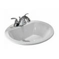 thumbnail image 5 of Kohler  Bryant Oval Drop-in Bathroom Sink with 4 in. Centerset Faucet Hole - Black, 5 of 7