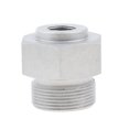 thumbnail image 2 of Adaptador de conversión de cabeza de tanque de Entrada de botella Tipo de tornillo Válvula BBQ Plata kusrkot Adaptador de llenado de gas de la estufa, 2 of 8