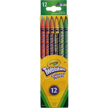 Twistables Colored Pencils Set Of 12 (Pack Of 4)