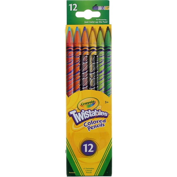 Twistables Colored Pencils Set Of 12 (Pack Of 4)