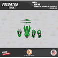 thumbnail image 3 of Kalair GFX Graphics Kit for KTM Enduro 4-Stroke 250 XC-F, 350 XC-F and 450 XC-F (2019-2022) Predator Series, 3 of 5