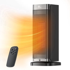 Portable Electric Space Heater with Thermostat