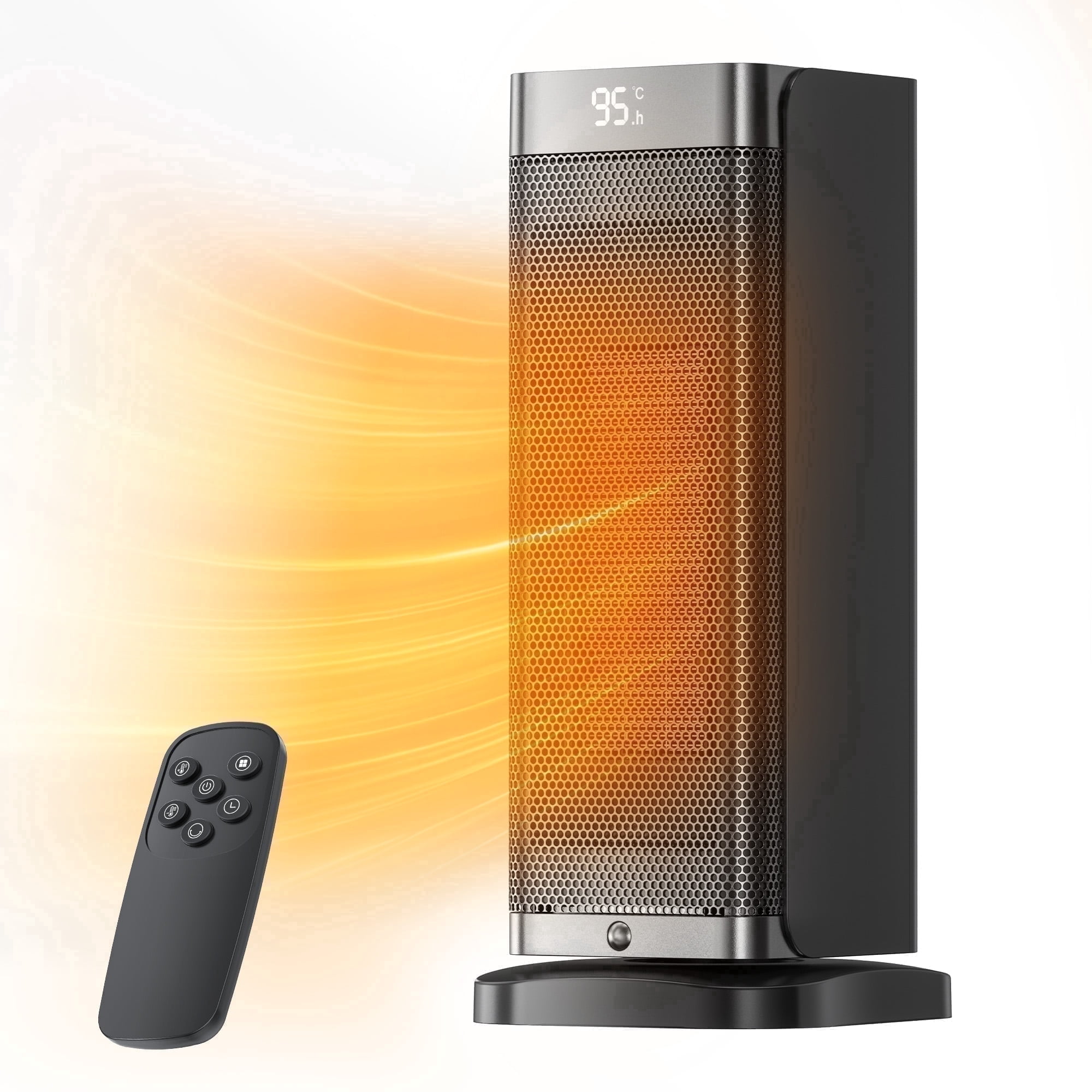 ATUPEN Space Heater, 1500W Energy Efficient Portable Electric Heater with Thermostat