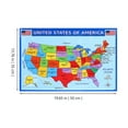 thumbnail image 3 of Niceauty 1Set Large World Map Poster Assorted Color for Home Geography Use, 3 of 5
