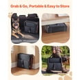 thumbnail image 5 of KFFKFF Foldable 4-Step Dog Stairs with Non-Slip Rug Surface, Portable and Lightweight Pet Ladder for Cars, SUVs, Trucks, High Beds, and Sofas, Supports up to 200 lbs, 5 of 9