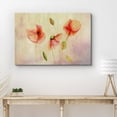 thumbnail image 3 of wall26 Canvas Print Wall Art Vintage Watercolor Orange Poppy Flowers Floral Botanical Illustrations Modern Art Rustic Scenic Colorful Multicolor for Living Room, Bedroom, Office - 32"x48", 3 of 5