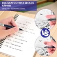 thumbnail image 4 of 36PCS Bolígrafo de Gel 0.5mm, Bolígrafos de Gel de Punto Fino, Plumas Punto Fino, Marcr Que Escribe Suavemente y No Rompe la Tinta, para Escribir, Estudiantes, Oficina(Negro+Rojo+Azul), 4 of 4