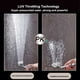 thumbnail image 4 of 2X Cabezal de Ducha de Alta PresióN, Cabezal de Ducha de Mano con BotóN Pulsador de Apagado Completo de Encendido / Apagado de Ahorro de Agua ÁNgulo Ajustable, 4 of 5
