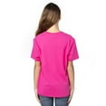 thumbnail image 2 of Threadfast Apparel 600A Youth Ultimate CVC T-Shirt-Hot Pink-XL, 2 of 3