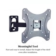 thumbnail image 3 of TV Wall Mount Bracket Adjustable Universal Metal Mount Television Frame Stand Loading Storage Rack Rotated Heavy-Duty Frame Stand Home Living, 3 of 7