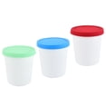 thumbnail image 4 of ULTNICE 3Pcs Ice Cream Buckets Polypropylene Freshness Preservation Holder for Ice Cream, 4 of 8