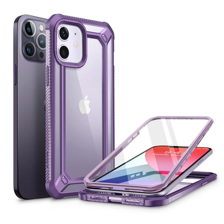 SUPCASE Unicorn Beetle EXO Pro Series iPhone 12/iPhone 12 Pro Case 6.1" (2020 Release), Premium Hybrid Protective Clear Bumper Case for Apple iPhone 12/iPhone 12 Pro With Built-in Screen Protector