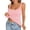 Pink, variant on Lixiuxyad Summer Tank Tops Tank With Built In Bras Lace Spaghetti Strap Camisole Casual Padded Sleeveless Ribbed Shirts,Beige