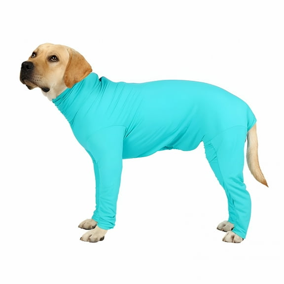 TELOLY Dog Surgical Recovery Suit for Dogs Long Sleeve Keep Dog From Licking Abdominal Wound Protector Alternative After Surgery Wear Pet Supplier