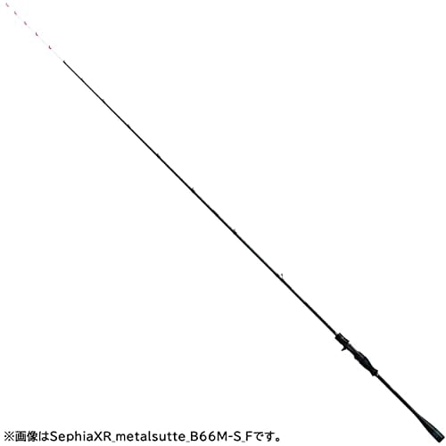 Shimano Lure Rod 22 Sephia XR Metal Sutte B66ML-S/F Parallel Salt 