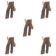 thumbnail image 2 of Pantalones Sonducket Mujer verano primavera bolsillos color sólido largo suelto Casual pierna ancha cintura alta Café S, 2 of 6