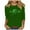 Green, variant on Women's St Patrick's Day Irish Pride Top, 3/4 Sleeve Casual Shirt with Green Clover Graphic and Tribal Style Holiday Festival Tee for Ladies, Multi Colors