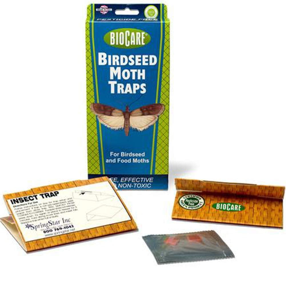 Details about   Springstar S204 Biocare� Birdseed Moth Traps 
