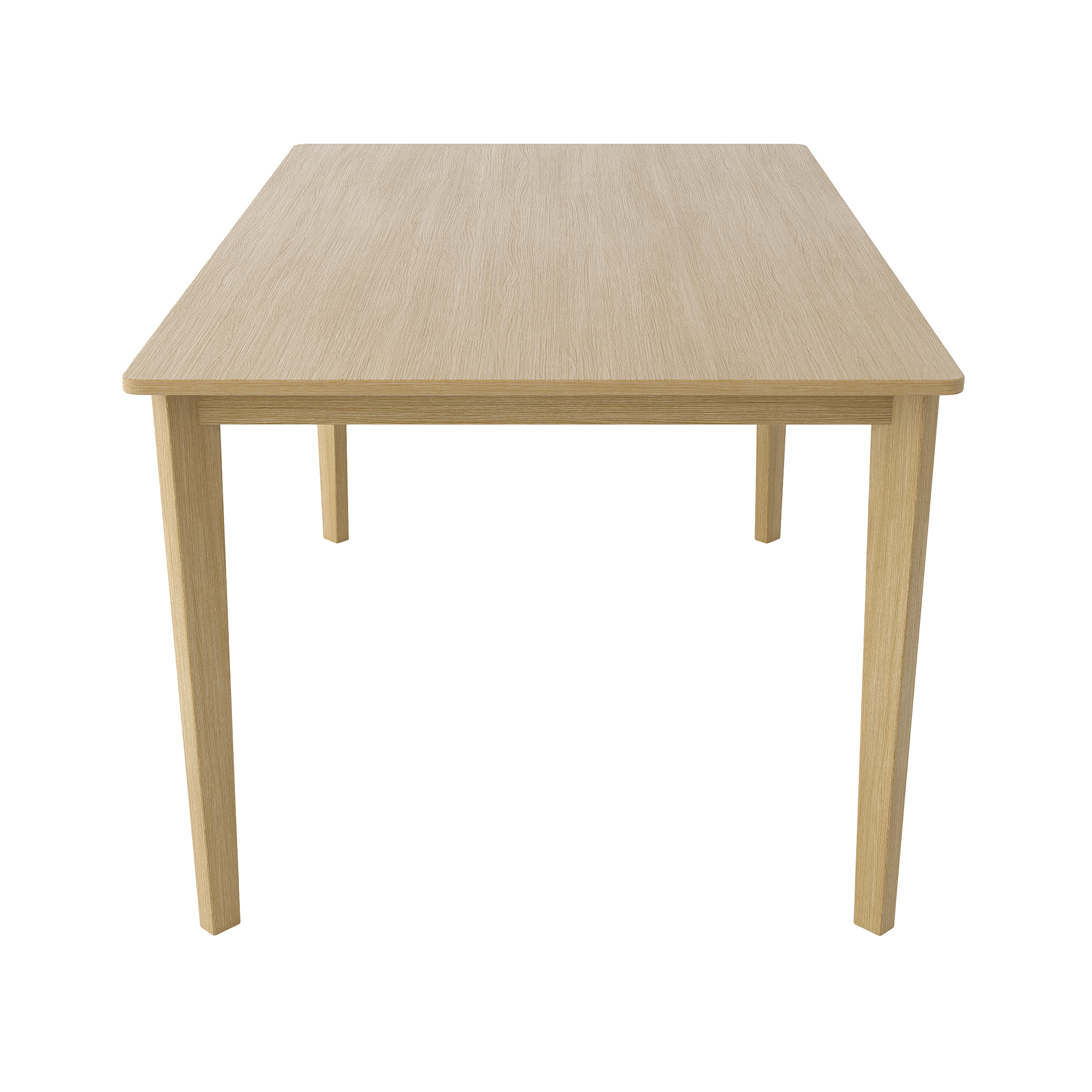 MOONMISS Solid Wood Multi-function Modern Rectangular Dining Table for Dining Room,Kitchen-Natural Wood