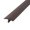 Angola Brown, variant on Outwater T-Molding 7/8 Inch Teak/Hickory Flexible Polyethylene Center Barb Tee Moulding 250 Foot Coil