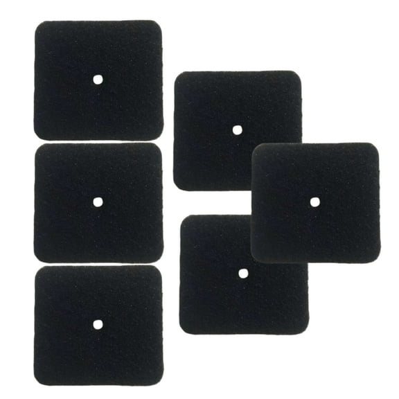 TropicAqua Charcoal Cat Litter Box Replacment Filter Compatible with Catit Hooded Cat Litter Pans Carbon Odor Filters (Pack of 6)