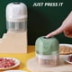 thumbnail image 5 of Mini picador eléctrico de alimentos, mini picador de ajo con carga USB, pequeño procesador de alimentos, 5 of 7