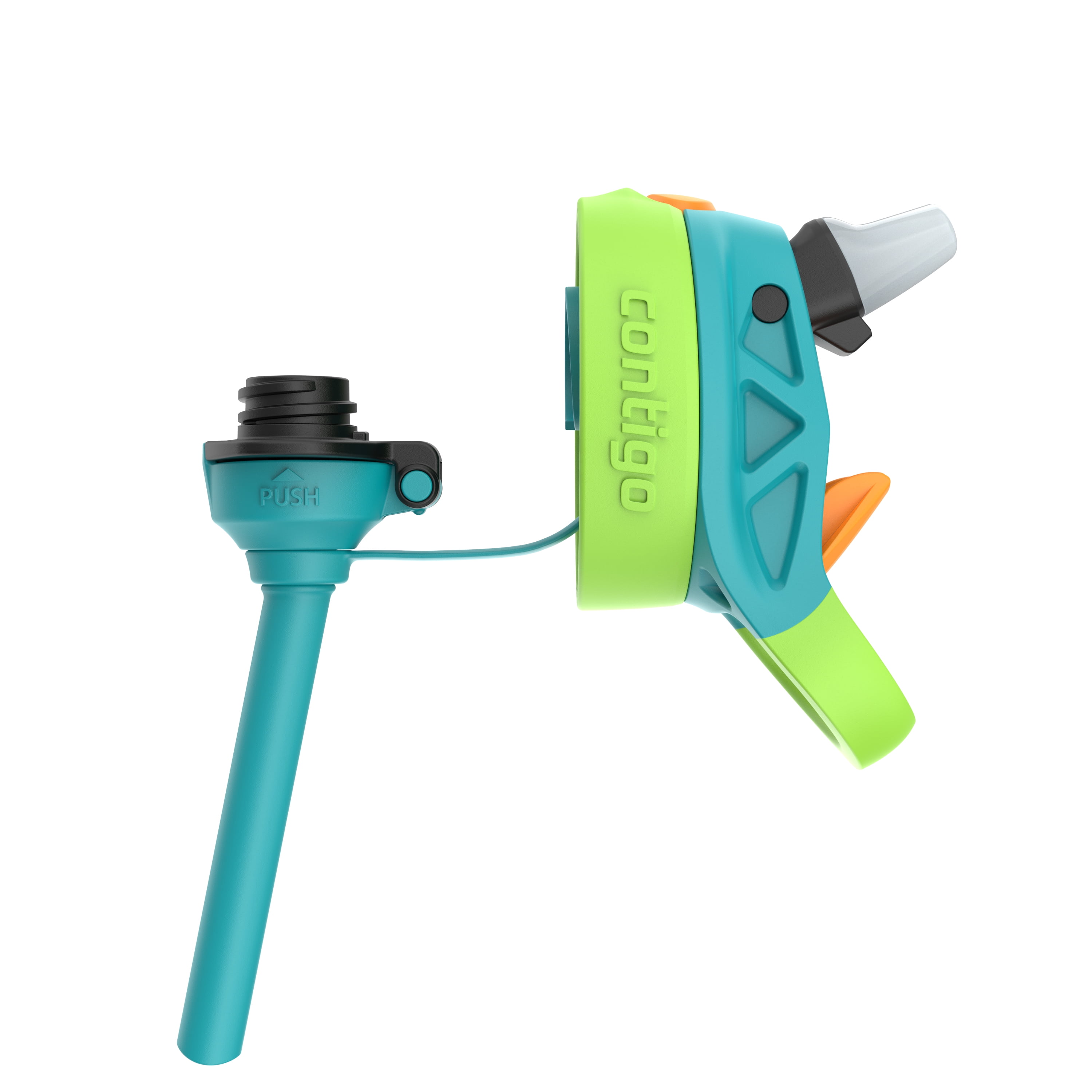 Contigo Kids Aubrey Straw Water Bottle, Leak-Proof, BPA-Free, Dishwasher Safe, Juniper Dinos