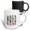 Multicolor, variant on 3drose, Maine State. Usa. Four Brushstrokes. Particular Aspects. Pleasant, 11oz Mug