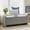 Corduroy Gray, variant on Pinmoco 44" Upholstered Storage Bench, Wood Frame Entryway Bench with Storage for Bedroom & Living Room, Corduroy Beige