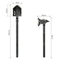thumbnail image 2 of Camping Hand Axe Combo Kit, Outdoor Camping Axe with saw blade knife,  plastic cover, black, 2 of 6