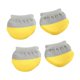 thumbnail image 5 of Fundas protectoras para ruedas de equipaje Hugo Amarillo y gris, 5 of 9