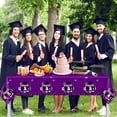 thumbnail image 7 of Gatherfun Graduation Decorations 2026, Congrats Grad Table Cover for Graduation Party Supplies, 3 pcs Class Blue Red Purple Tablecloths, 54x108 Inch, 7 of 7