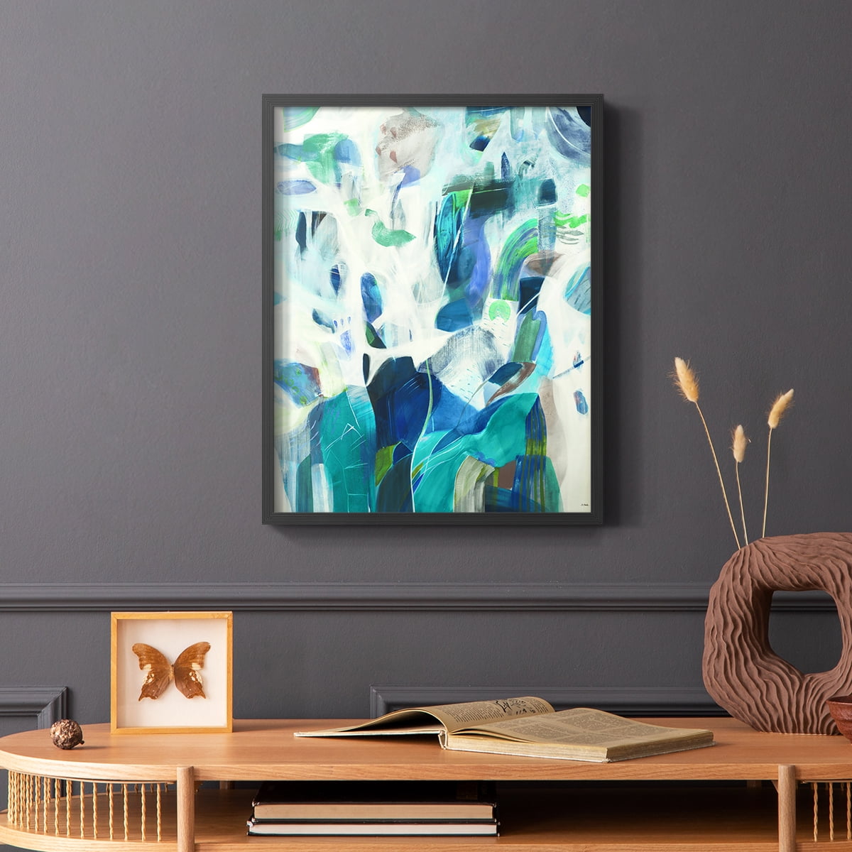 For You in Black Solid Wood 8 x 10 Framed Print