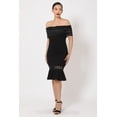 thumbnail image 2 of Off Shoulder Crochet Band Fashion Dress L, 2 of 8