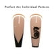 thumbnail image 5 of 24 piezas de uñas postizas largas uñas acrílicas ballet francés uñas negras con diseño de dragón uñas con uñas para mujeres y niñas, 5 of 5