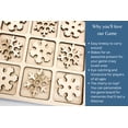 thumbnail image 4 of Juego de mesa Tic Tac Toe AvtrBoutique con tema de invierno para niños, bricolaje, 4 of 9