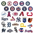 thumbnail image 2 of Título del producto: Pegatinas deportivas AcAliA 60 piezas, logo equipos béisbol + logos Hydroflask (60M), 2 of 3